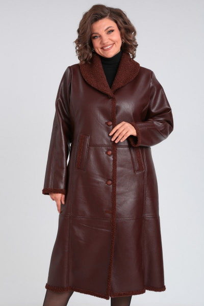 Дубленка Celentano 2043.2 шоколад - фото 4