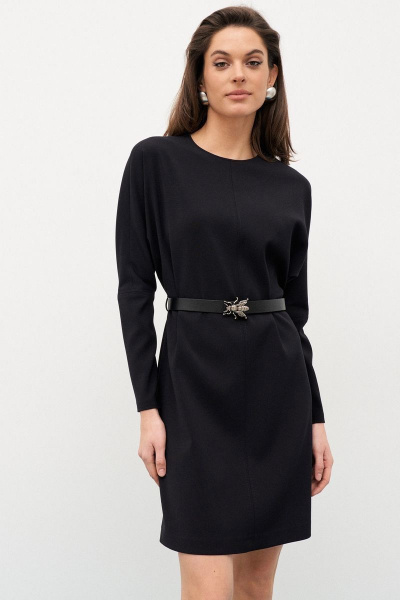 Платье из итальянского кади с рукавом без подкладки C. of PAPAYA NEW 1661 - фото 1