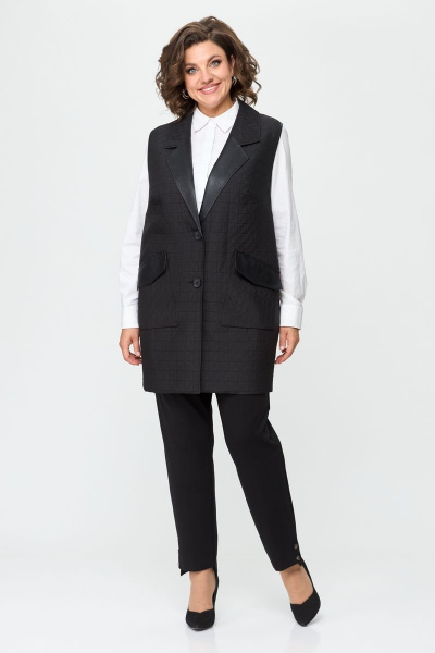 Жилет DaLi 4557 чёрный - фото 6