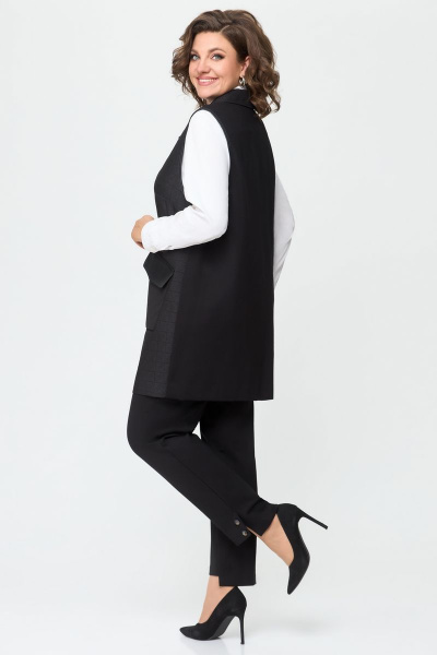Жилет DaLi 4557 чёрный - фото 4