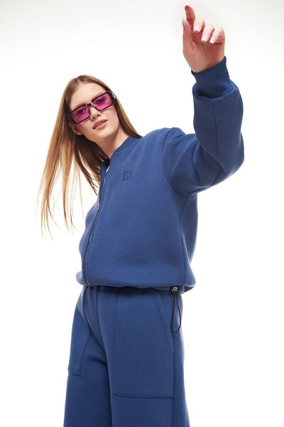 Брюки карго и укороченный бомбер из трикотажа GO F3055/20-01.170-176 - фото 6