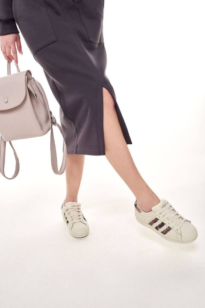 Оверсайз свитшот и миди юбка из теплого трикотажа GO F7056/30-03.164-170 - фото 6