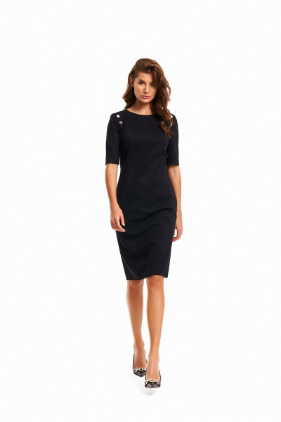 Платье KaVaRi 1066 черный - фото 10