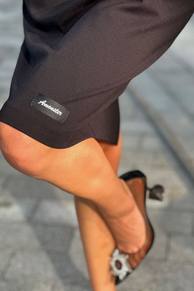 Платье Dilana VIP 1825 черный - фото 11