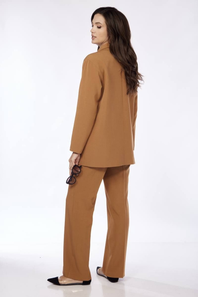 Брюки, жакет Vilena 898 карамель - фото 8