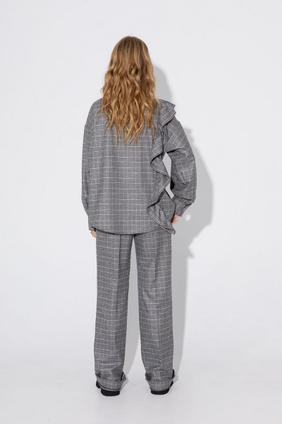 Брюки, рубашка PiRS 4780 серый - фото 10