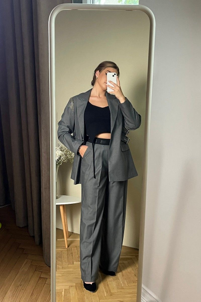 Костюм 2-ка из ткани и текстиля демонстрационное LM.Wear СК6030 - фото 11