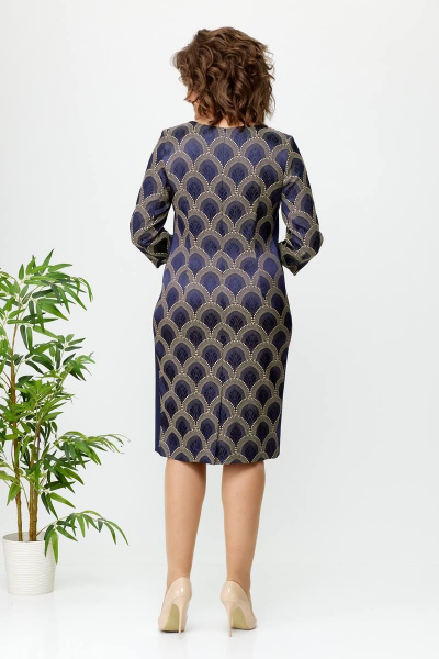 Платье Moda Versal П1549 чешуя - фото 5