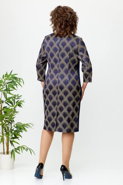 Платье Moda Versal П1647 чешуя - фото 5