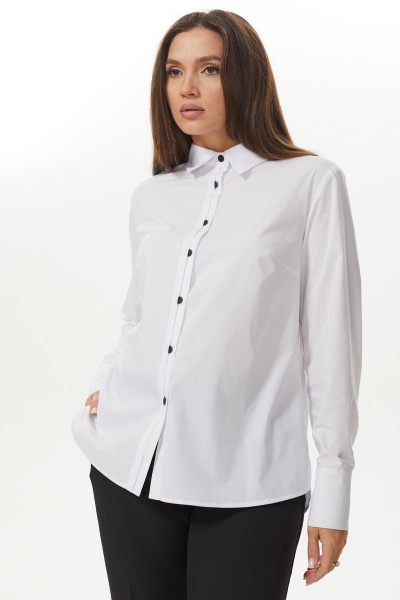 Рубашка Ma Сherie 1040 белый - фото 6