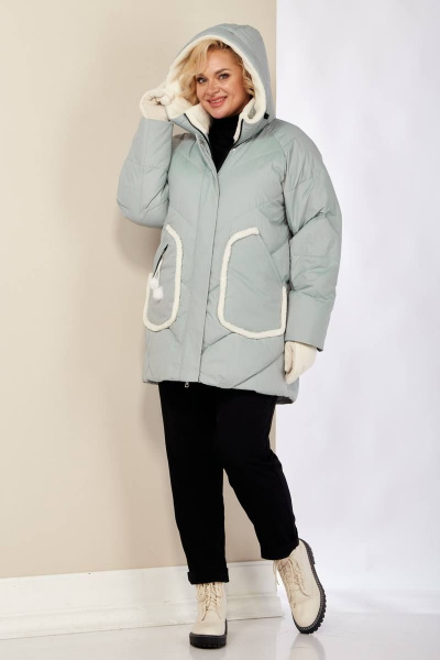 Куртка Shetti 2131 ментол - фото 5