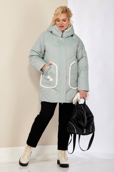 Куртка Shetti 2131 ментол - фото 3
