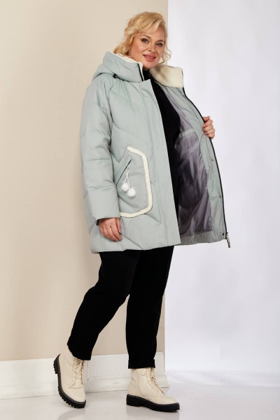 Куртка Shetti 2131 ментол - фото 2