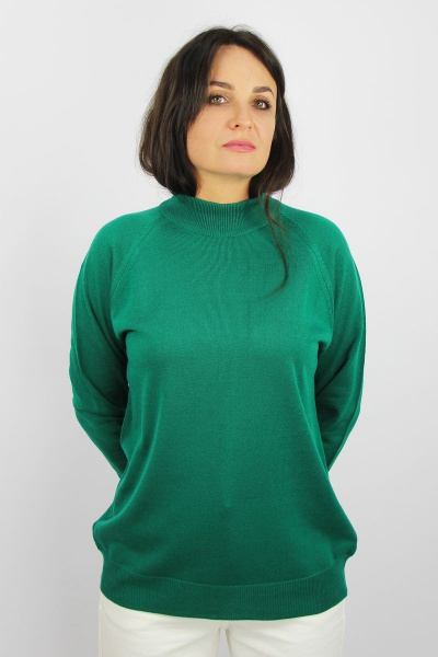 Свитер из вязаного трикотажа с длинным рукавом реглан Полесье С3316-15 5С1754-Д43 170,176 зеландия - фото 4