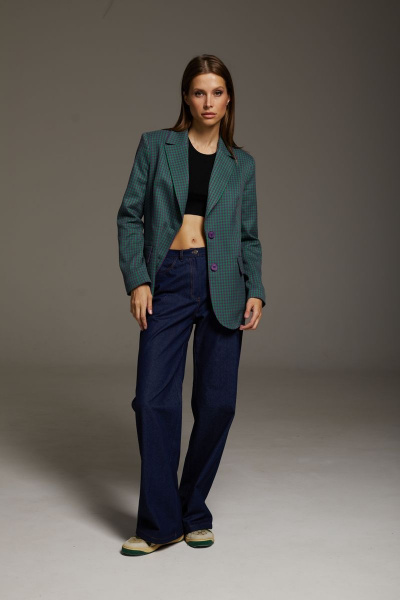 Брюки DAVA 187 синий - фото 1