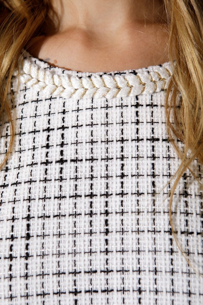 Платье PiRS 5022 белый - фото 4