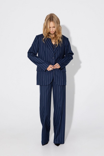 Костюм-двойка жакет палаццо стрелки деловой PiRS 5041 - фото 1