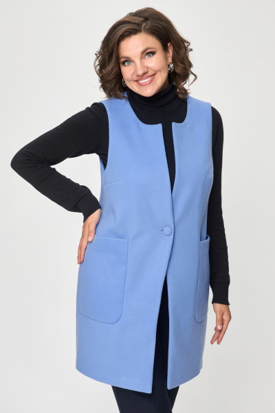 Жилет Abbi 6011 голубой - фото 1