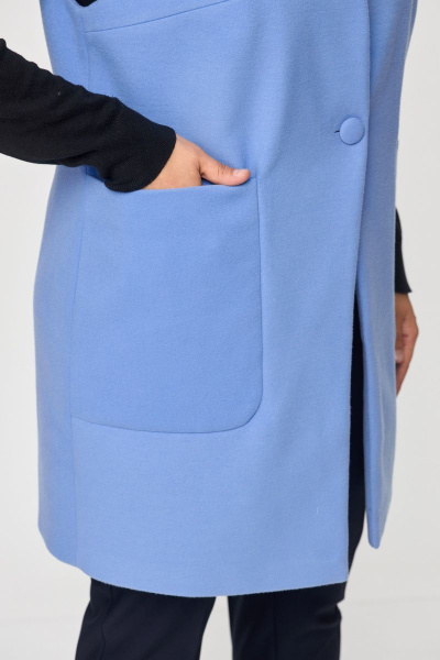 Жилет Abbi 6011 голубой - фото 5