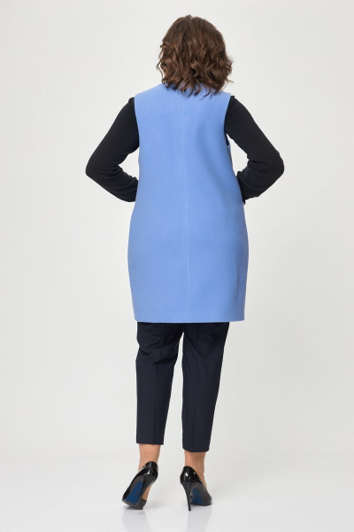 Жилет Abbi 6011 голубой - фото 3