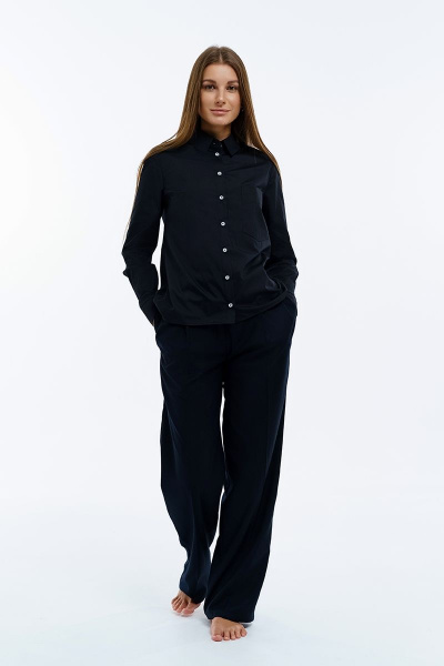 Блуза Manika Belle 328А02/2 черный - фото 2