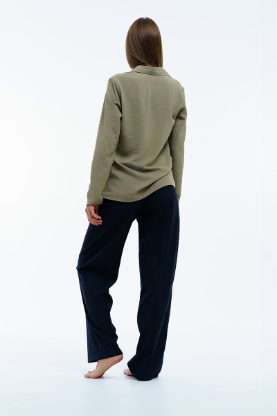 Блуза Manika Belle 329А01/18 олива - фото 5