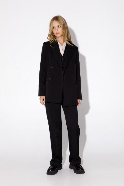 Брюки, жакет PiRS 4927 черный - фото 2