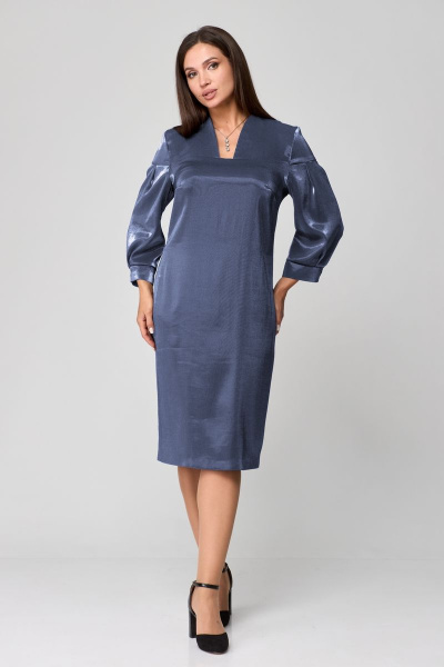 Платье с узким вырезом и вышивкой на спине ALEZA 1171.1 - фото 1