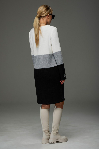 Платье Galean Style 915 черный - фото 4