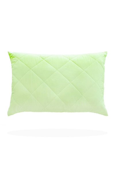 Стеганная домашняя подушка из микрофибры с бамбуком Файбертек 68х48.Э.С.Б - фото 1