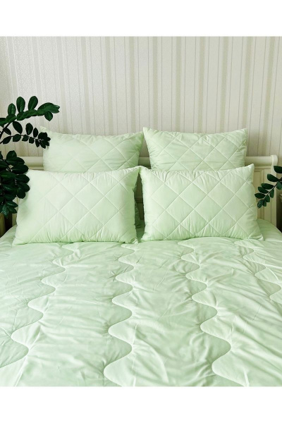 Комфортная подушка из микрофибры с бамбуком 68х68 Файбертек 68х68.Э.С.Б - фото 2