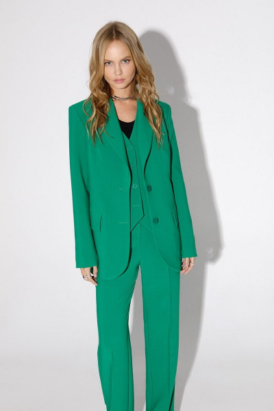 Жакет PiRS 4957 зеленый - фото 3