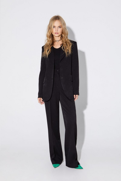Брюки, жакет PiRS 4961 черный - фото 4