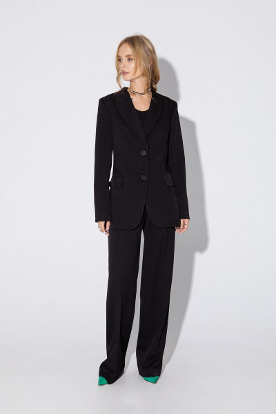 Брюки, жакет PiRS 4961 черный - фото 1