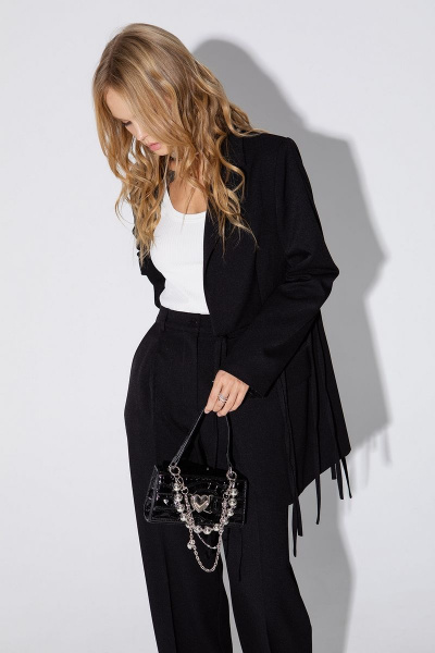 Комплект тройка: жакет, майка и брюки со стрелками PiRS 4973 - фото 4