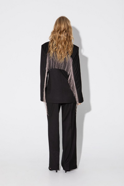 Жакет с металлической бахромой и прорезными карманами PiRS 4977 - фото 6
