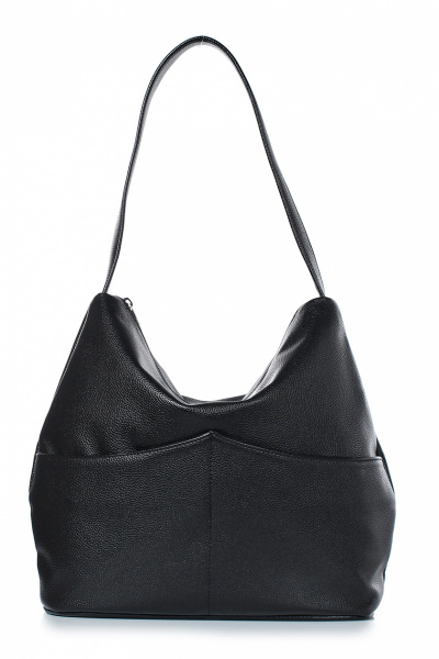 Сумка из экокожи на одно отделение с карманами Galanteya 45322.23с952к45 черный - фото 2