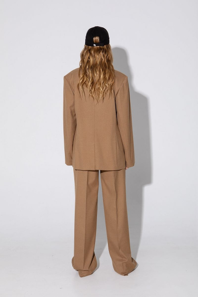 Костюм тройка Жакет жилет палаццо деловой стиль PiRS 5000 - фото 10