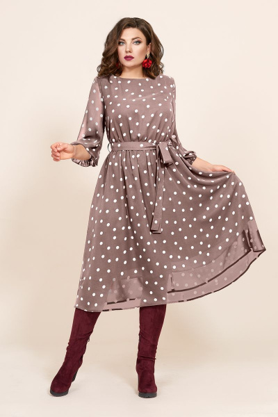 Платье Mubliz 423 бежевый - фото 1