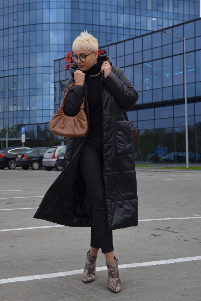 Пальто DOGGI 5033 черный - фото 2