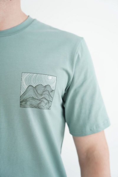 Майка, шорты Купалинка 264803.182-188 к.полынь,клетка2 - фото 5