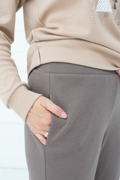 Брюки, джемпер Купалинка 663202.170-176 к.беж,шоколад - фото 2