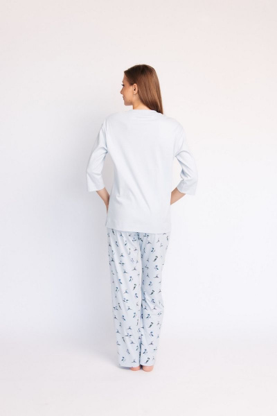 Брюки, джемпер Купалинка 675500.170-176 к.голубой,набивка - фото 3