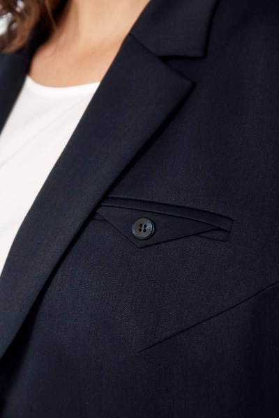 Блуза, брюки, жакет Ольга Стиль С-823 т.синий - фото 5