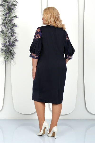 Платье Ninele 5975 синий - фото 9