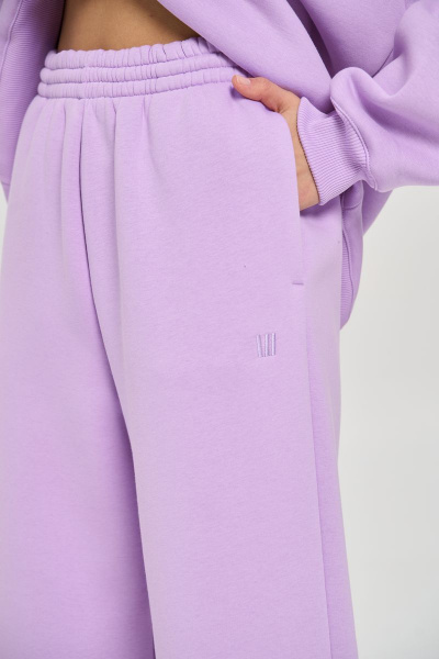 Брюки, свитшот RAWR 296 лиловый.начес - фото 6