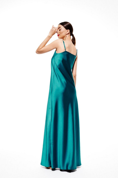 Платье ELLETTO 1982 изумрудный - фото 3