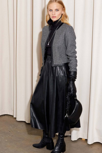 Юбка Lokka 1207ю черный - фото 12