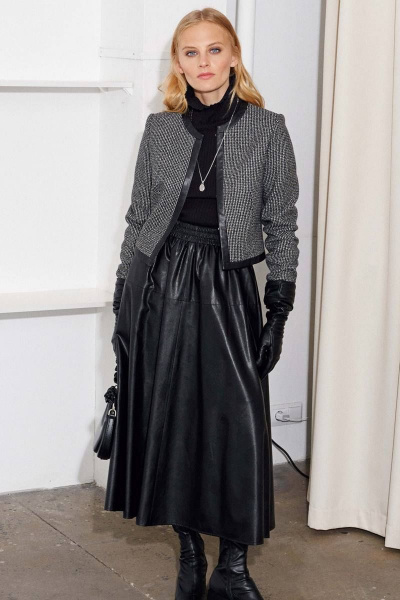 Юбка Lokka 1207ю черный - фото 11