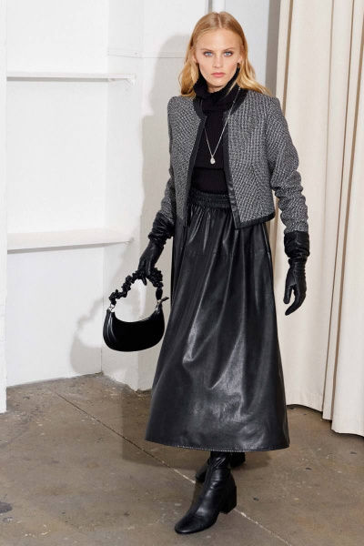 Юбка Lokka 1207ю черный - фото 10